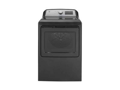 GE 7.4 Cu. Ft. Capacity Gas Dryer With Built-in Wifi Diamond Grey - GTD84GCMNDG