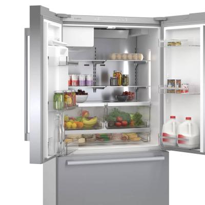 36" Bosch 20.8 Cu. Ft. French Door Refrigerator Thru Door Ice Dispenser - B36CD50SNS