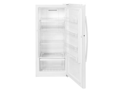 28" GE 14.1 Cu. Ft. Frost Free Upright Freezer - FUF14DLRWW