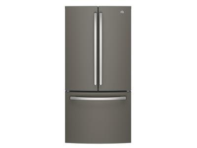 33" GE 18.6 Cu. Ft. Counter Depth French Door Refrigerator With Factory Installed Icemaker - GWE19JMLES