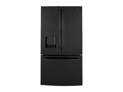 36" GE 25.6 Cu. Ft. French-Door Refrigerator - GFE26JGMBB