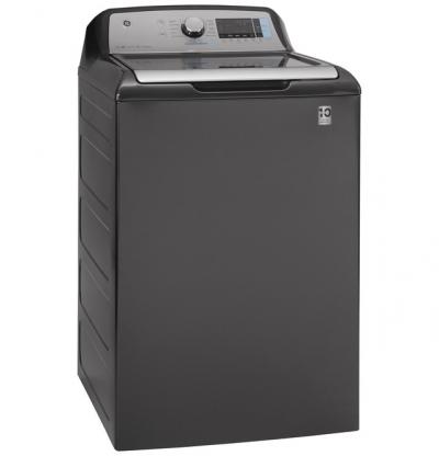 27" GE 5.0  Cu. Ft. Capacity Smart Washer With Sanitize - GTW845CPNDG