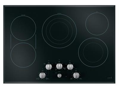 30" Café Built-In Knob Control Electric Cooktop - CEP70302MS1