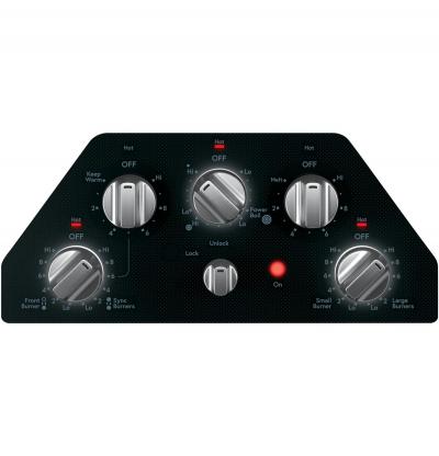 30" Café Built-In Knob Control Electric Cooktop - CEP70302MS1