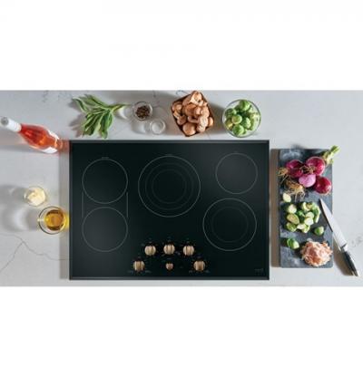 30" Café Electric Cooktop With Infinite Knob Control - CEP70303MS2