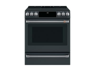 30" Café Slide-In Front Control Induction and Convection Range  - CCHS900P3MD1