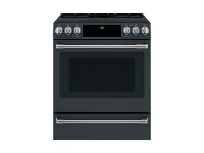 30" Café Slide-In Front Control Induction and Convection Range - CCHS900P3MD1