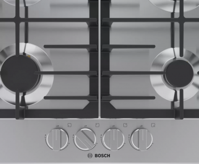 24" Bosch 500 Series Gas Cooktop In Stainless Steel - NGM5458UC