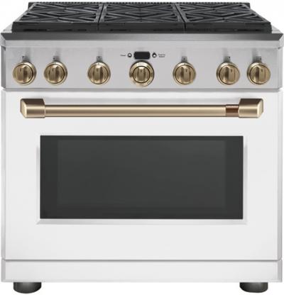 36" Café 6.2 Cu. Ft. Professional Gas Range With 6 Burners - CGY366P4MW2