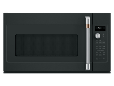 30" Café Over-the-Range Microwave Oven in Matte Black- CVM517P3RD1