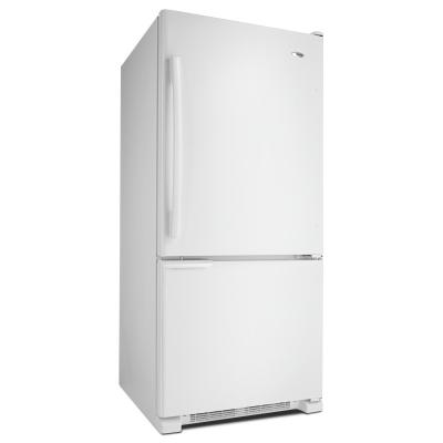 30" Amana 18.5 Cu. Ft. Bottom-Freezer Refrigerator with ENERGY STAR Qualification - ABB1921BRW