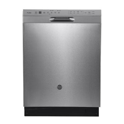 24" GE Profile Built-In Front Control Dishwasher in Stainless Steel - PBF665SSPFS