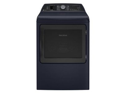 27" GE Profile 7.3 Cu. Ft. Smart Electric Dryer in Sapphire Blue - PTD90EBMTRS