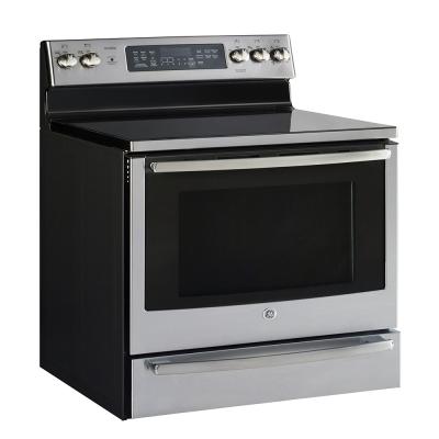 30" GE Profile 6.2 Cu. Ft. Freestanding Electric Range With Warming Drawer - PCB940YKFS