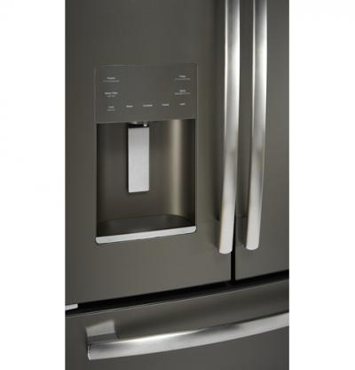 33" GE Profile 17.5 Cu. Ft. Counter Depth French Door Ice And Water Refrigerator - PYE18HMLKES