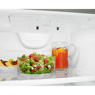  30" Amana 18 Cu. Ft. Wide Bottom-Freezer Refrigerator With Garden Fresh Crisper Bins - ABB1921BRM