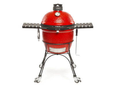 18" Kamado Joe Classic II Premium Ceramic Charcoal Grill with Cart and Locking Wheels - Kamado Joe Classic II - 18"