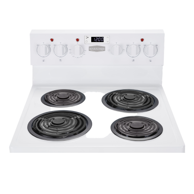 24" Marathon Electric Coil Range With CTL Elements In White - MER243W