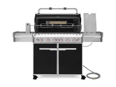 74" Weber Summit Series 6 Burner Natural Gas Grill With Built-In Thermometer - Summit E-670 NG