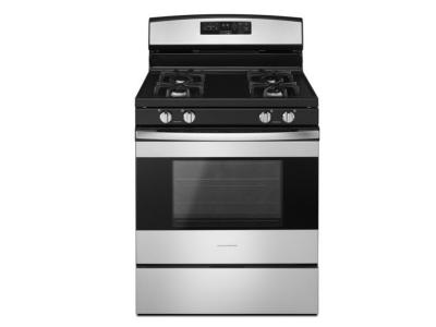 30" Amana 5.0 Cu. Ft. Gas Range With Self-Clean Option - AGR6603SFS