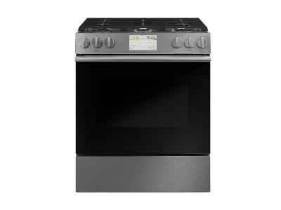 30" Café 5.7 Cu. Ft. True Convection 6-Burner Slide-In Dual Fuel Range - CC2S900M2NS5