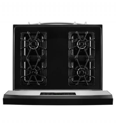 30" Amana 5.0 Cu. Ft. Gas Range With Self-Clean Option - AGR6603SFS