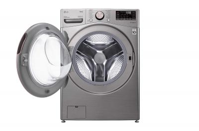 27" LG 5.2 Cu. Ft. Front Load Washer With AI Sensor Dry - WM3850HVA