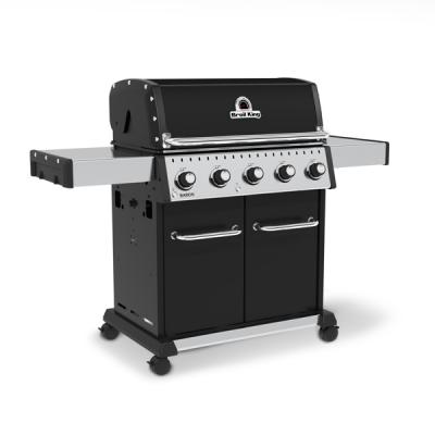 Broil King Baron 520 Pro Liquid Propane Grill with 5 Stainless Steel Dual-Tube burners - 876214 LP