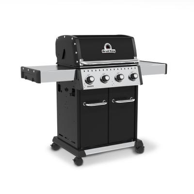Broil King Baron 420 Pro Liquid Propane Grill with 4 Stainless Steel Dual-Tube Burners - 875214 LP