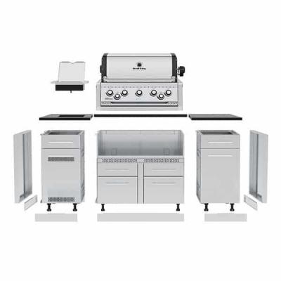 Broil King Imperial S 590i  Liquid Propane Grill with 5 Stainless Steel Dual-Tube Burners - 896844 LP