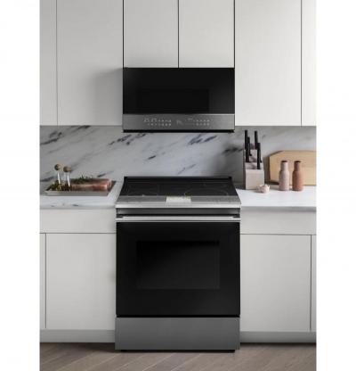 30" Café 5.3 Cu. Ft. Smart Slide-In Front-Control Induction and Convection Range - CHS90XM2NS5