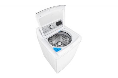 27" LG 5.6 Cu. Ft. Capacity Smart Wi-fi Enabled Top Load Washer - WT7305CW