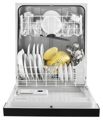 Whirlpool Heavy-Duty Dishwasher With 1-Hour Wash Cycle In Stainless Steel - WDF331PAHS