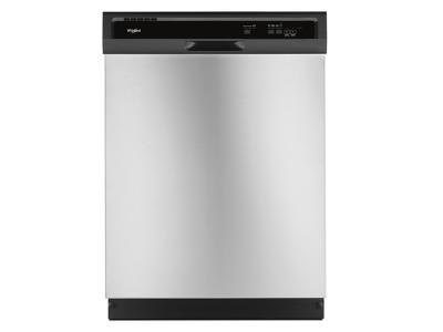 24" Whirlpool Heavy-Duty Dishwasher with 1-Hour Wash Cycle - WDF330PAHS