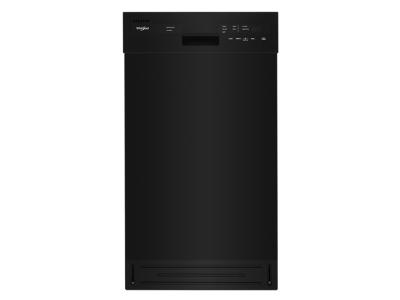 18" Whirlpool Small-Space Compact Dishwasher with Stainless Steel Tub - WDF518SAHB