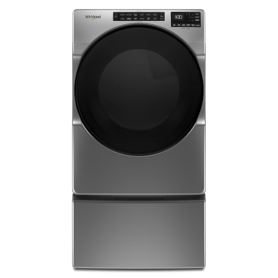 27" Whirlpool 7.4 Cu. Ft. Electric Wrinkle Shield Dryer with Steam - YWED6605MC