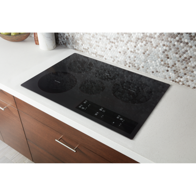 30" Whirlpool Electric Ceramic Glass Cooktop with Two Dual Radiant Elements  - WCE97US0KB