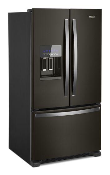 36" Whirlpool 25 Cu. Ft. French Door Refrigerator In Fingerprint Resistant Stainless Steel - WRF555SDHV