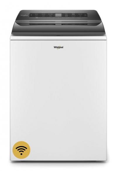 27" Whirlpool 5.5 Cu. Ft. Smart Top Load Washer In White - WTW6120HW