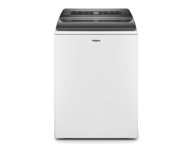 27" Whirlpool 5.4 Cu. Ft. Top Load Washer With Pretreat Station In White - WTW5105HW