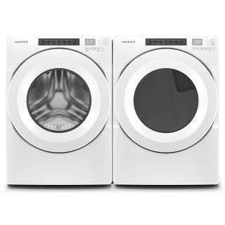 27" Amana 7.4 Cu. Ft. Front Load Electric Dryer With Moisture Sensors - YNED5800HW