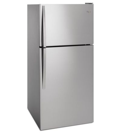 30" Whirlpool 18.2 Cu. Ft. Top-Freezer Refrigerator with Flexi-Slide Bin - WRT318FZDM