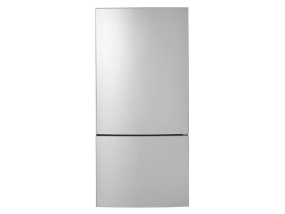 32" GE 17.7 Cu. Ft. Bottom Mount Refrigerator in Fingerprint Resistant Stainless Steel - GBE17HYRFS