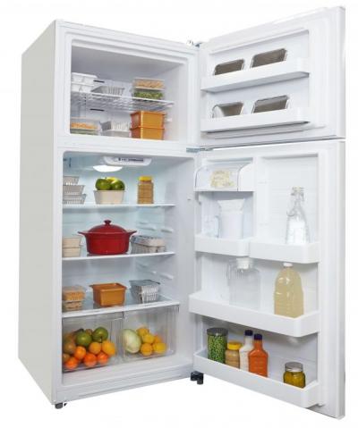 30" Danby 18 Cu. Ft. Top Mount Refrigerator - DFF180E1WDB