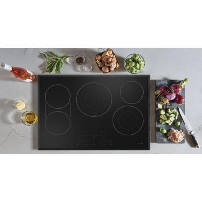 30" Café Touch Control Electric Cooktop in Black - CEP90301TBB