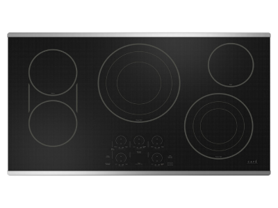 36" GE Café Touch Control Electric Cooktop in Stainless Steel - CEP90362TSS