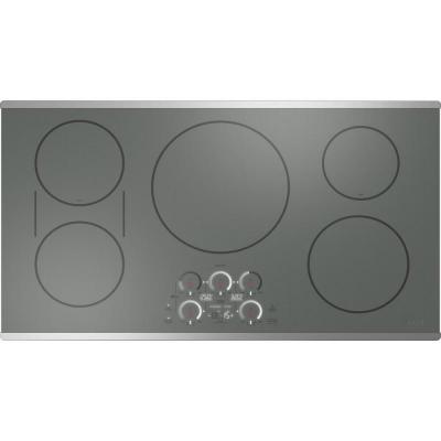 36" Café Built-In Touch Control Induction Cooktop in Stainless Steel - CHP90362TSS