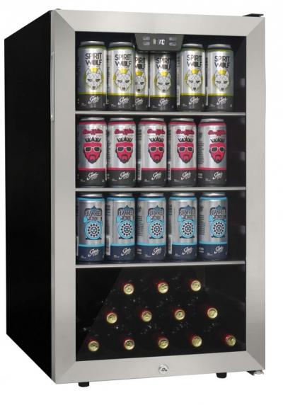 19" Danby 4.5 cu.ft Capacity 115 Can Beverage Center - DBC045L1SS