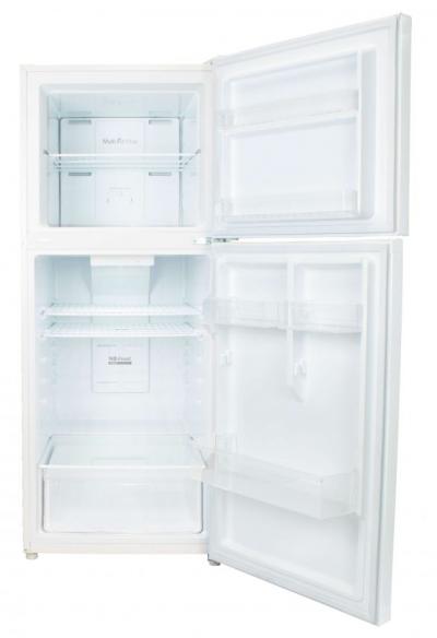 24" Danby 12.1 cu. ft. Capacity Apartment Size Refrigerator in White - DFF121C1WDBL