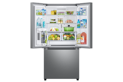 33" Samsung 24.5 Cu. Ft. French Door Refrigerator in Stainless Steel - RF25C5551SR/AA